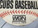 Vintage Texaco Gas Station Chicago Cubs Baseball Sign - 4