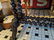 Antique Oak Wood Ornate Carved Gaming Game Table - 6