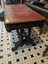 Antique Oak Wood Ornate Carved Gaming Game Table - 7
