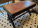 Antique Oak Wood Ornate Carved Gaming Game Table - 9