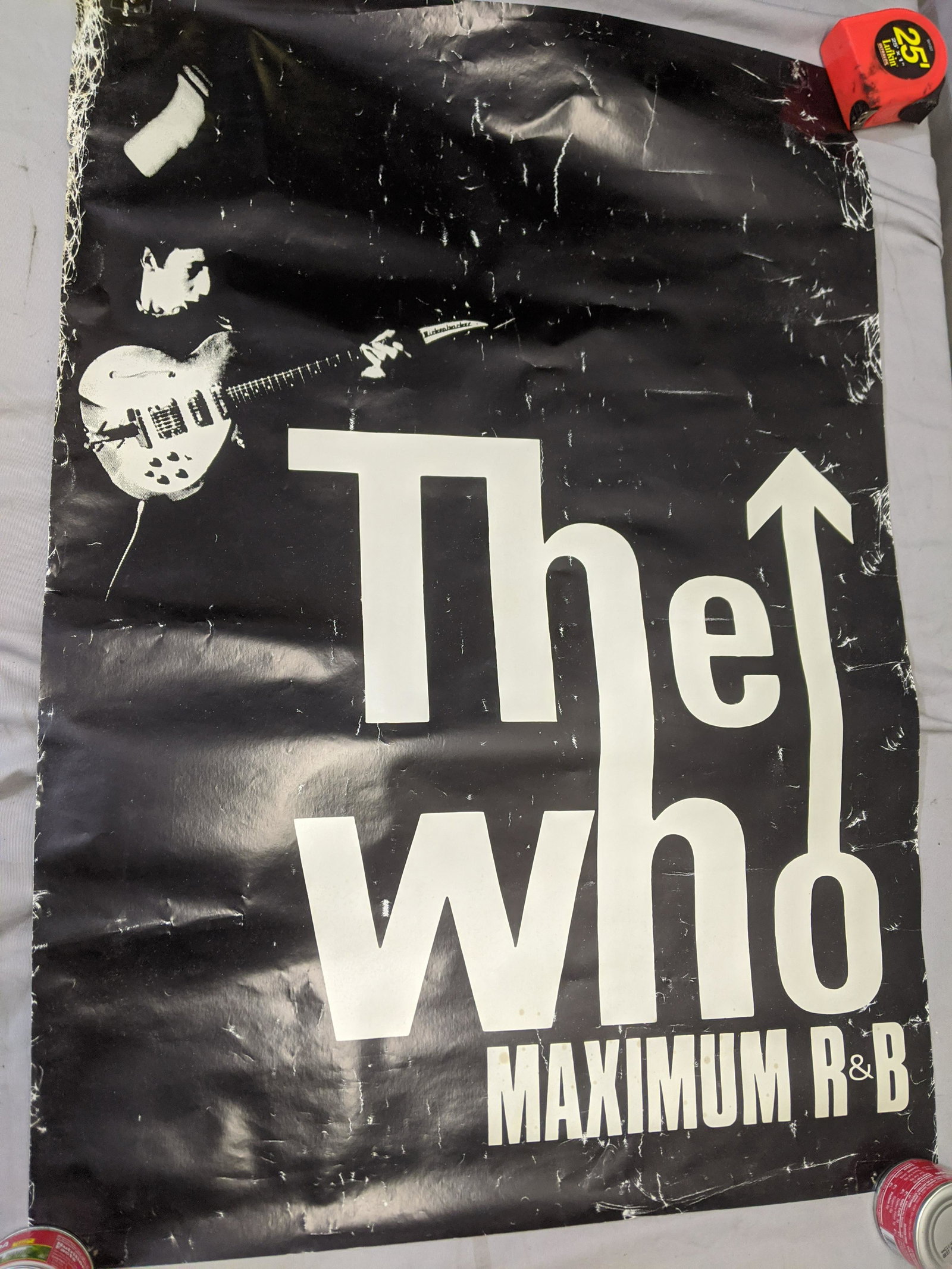 Pair Original The Who Rock Posters Maximum R&B & 1982: Pair Original The Who Rock Posters Maximum R&B & 1982 Tour 34 x 34 Shipping in continental US $20.00 If shipping is $0 then buyer arranges pick up or shipping. Please ask any questions before bidding 