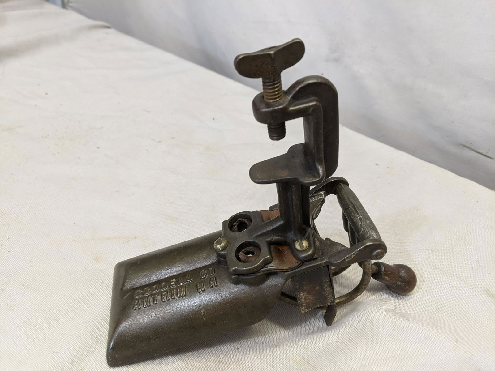Antique Cast Iron Goodell Co Cherry Pitter Machine (1 of 4)