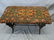 Antique Art Nouveau Cast Iron Upholstered Bench - 2