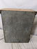 Antique Oak Wood Index File Drawer Table Top Cabinet - 7