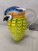 Vintage Murano Italy Art Glass Large Owl Pitcher - 2