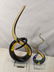 Pair Murano Italian Art Glass Abstract Sculptures