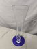 Modern Blue Base Clear Art Glass Conch Shell Shaped - 6