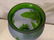 Emile Galle Green Blue Cameo Art Glass Vase w/ Birds - 6