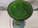 Emile Galle Green Blue Cameo Art Glass Vase w/ Birds - 7