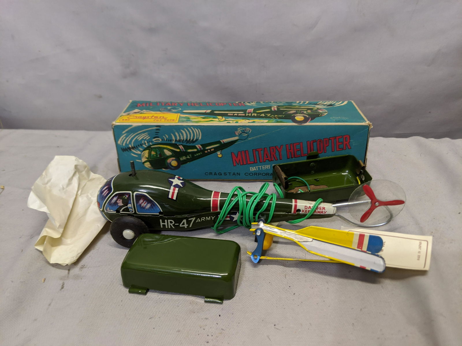 NOS Cragstan Military Helicopter Battery-Op Remote (1 of 6)