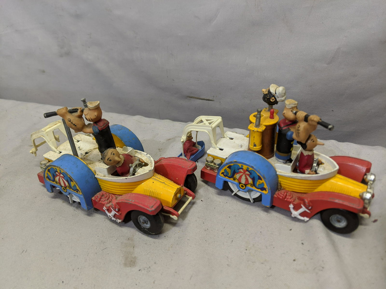 Lot 2 Corgi Comics Popeye Paddy-Wagon Die Cast (1 of 5)