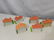Set 6 1930's Germany Paper Mache Buildings Railroad - 5