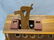 Vintage Noah's Ark Wooden Toy Ship w/ Animal Blocks - 2