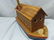 Vintage Noah's Ark Wooden Toy Ship w/ Animal Blocks - 3
