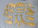 Vintage Noah's Ark Wooden Toy Ship w/ Animal Blocks - 6