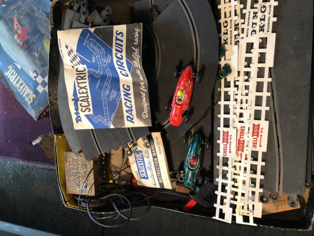 Tri-Ang Scalextric Model GP3 Grand Prix Race Set in Box (1 of 3)