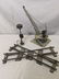 Lot 3 Train Items German Crane Bing Lamp Marklin Track