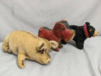 Lot 3 Vintage Stuffed Animals Kamar Pig Bear & Leather - Jul 26, 2020 | Lodestar Auctions in IL Lot 3 Vintage Stuffed Animals Kamar Pig Bear & Leather - Jul 26, 2020 | Lodestar Auctions in IL