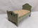 Set 8 Pcs Antique Green Doll House Furniture - 9