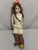 Antique Dora Petzold Germany Bisque & Leather Doll