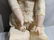 Antique Dora Petzold Germany Bisque & Leather Doll - 3