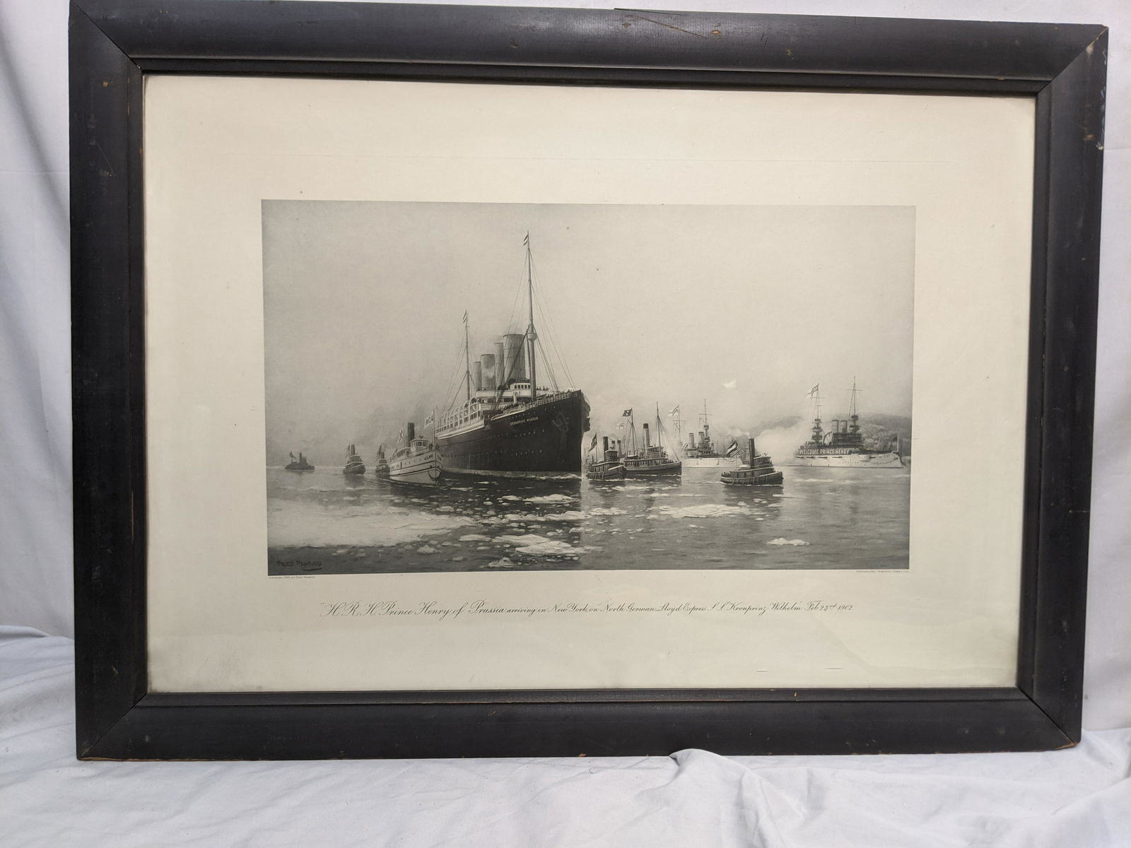 1906 Fred Pansing HRH Prince Henry of Russia Print (1 of 14)