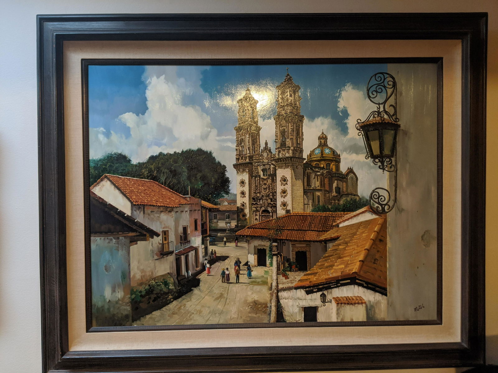 Al Mottola Oil Painting of Taxco Mexico (1 of 15)