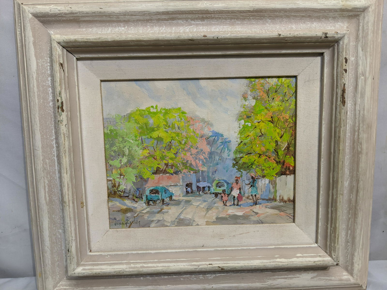 James Eccles On A Caribbean Island Oil Painting (1 of 10)