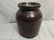 Antique Western Illinois Brown Stoneware Crock Jug - 2