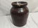 Antique Western Illinois Brown Stoneware Crock Jug - 3
