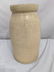 Antique Western Illinois Cream Stoneware Redware Crock
