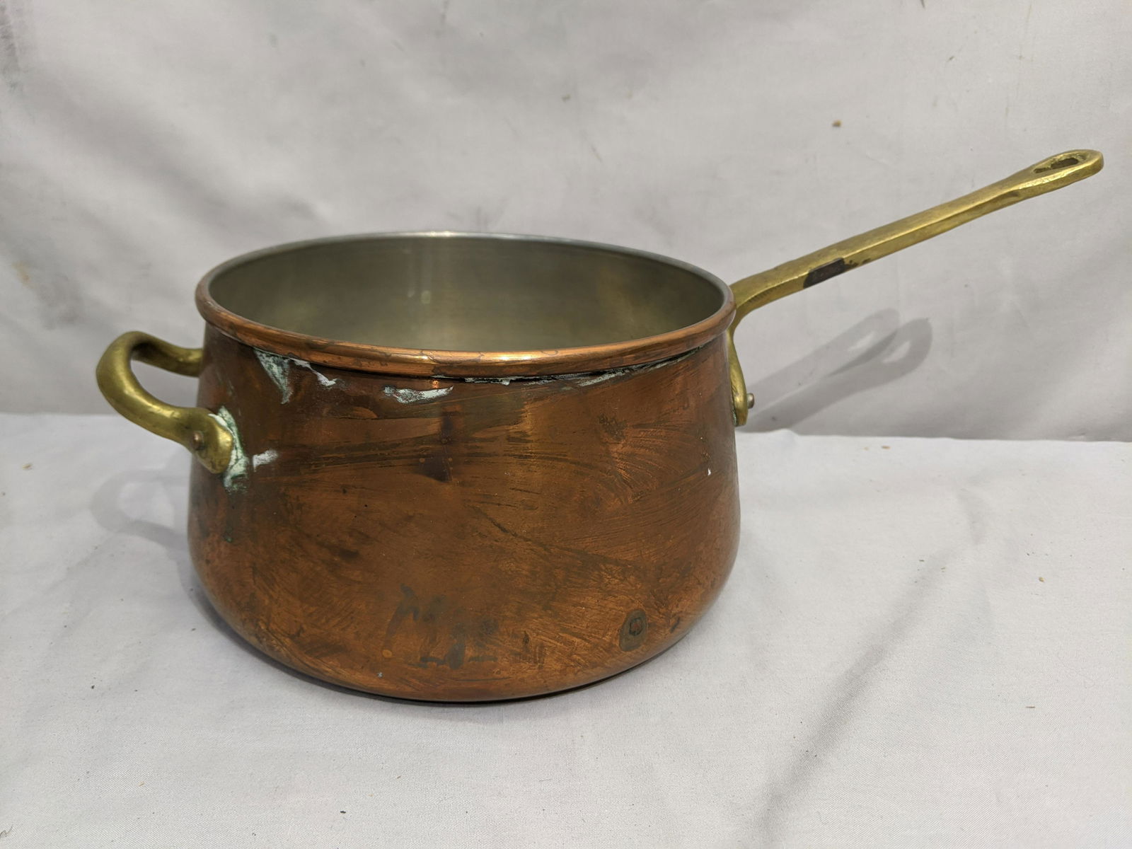 Vintage Made in Portugal Copper Cooking Pot (1 of 6)