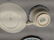 Set 28 Cream Wedgwood Embossed Queensware Dinner Set - 6