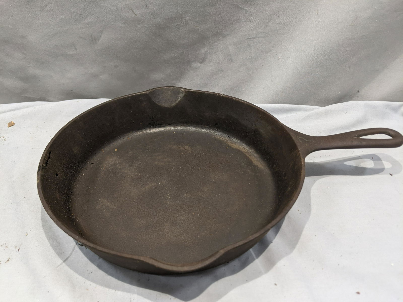 Griswold No 7 Cast Iron Skillet 701H Large Block w/ (1 of 5)