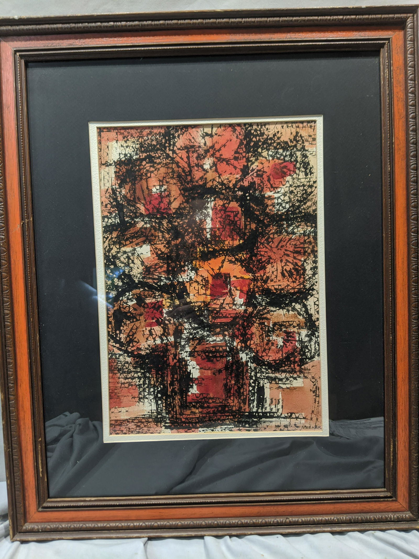 Dean Meeker Abstract Watercolor Drawing (1 of 11)