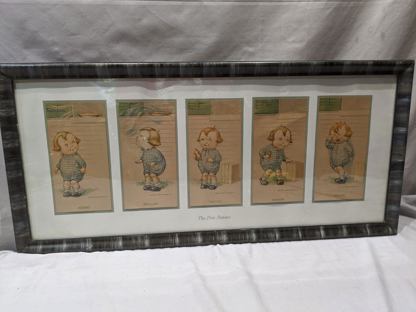1940s Morris & Bendien The Five Senses Framed Prints (1 of 9)