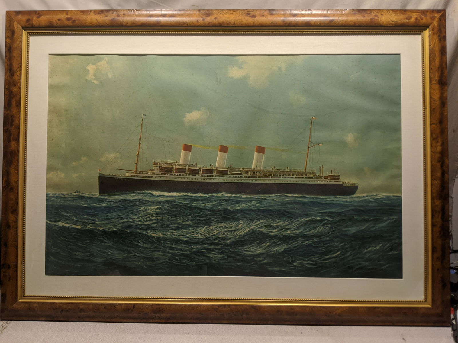 Cap Arcona R Schmidt Ocean Liner Steamship Print (1 of 12)