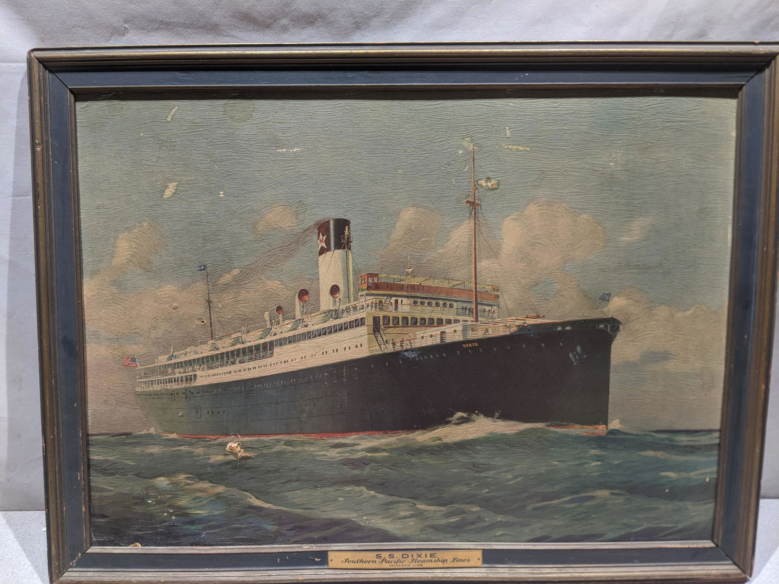 SS Dixie South Pacific Steamship Lines Framed Print (1 of 11)