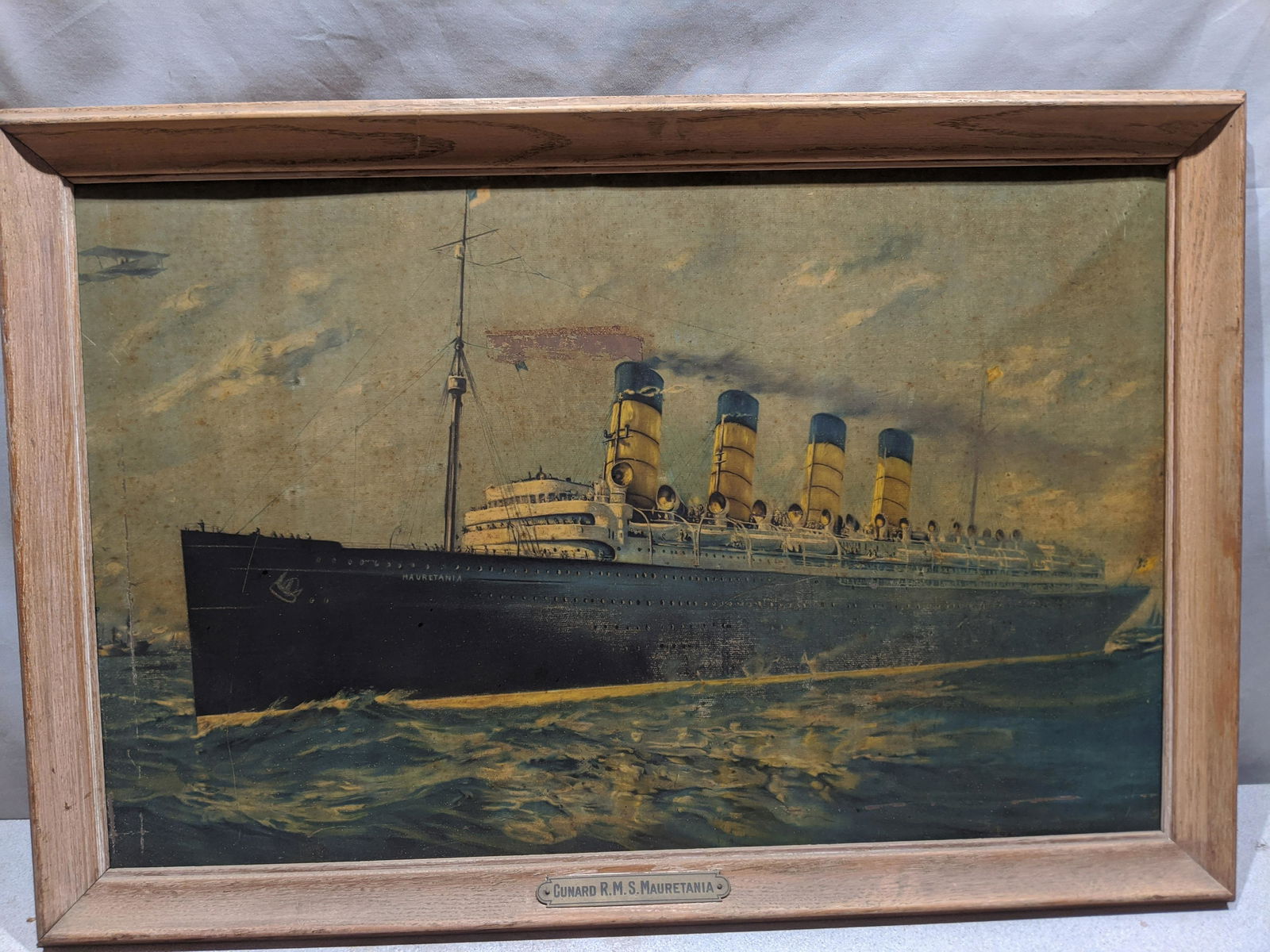 RMS Mauretania Cunard Lines Steamship Print (1 of 11)