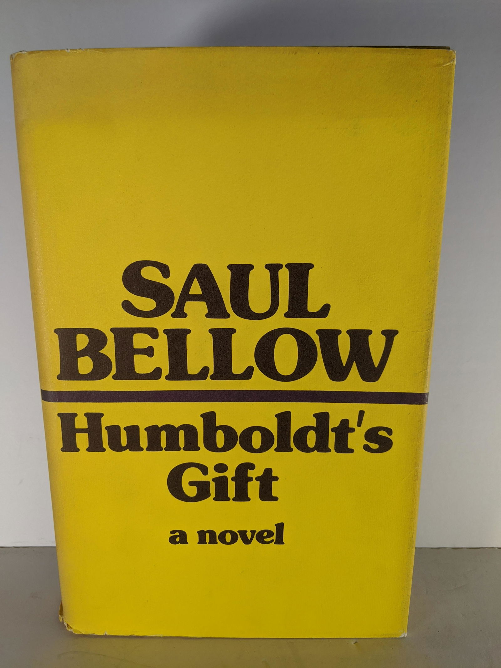 1975 Signed Viking Press Saul Bellow Humboldt's Gift (1 of 5)