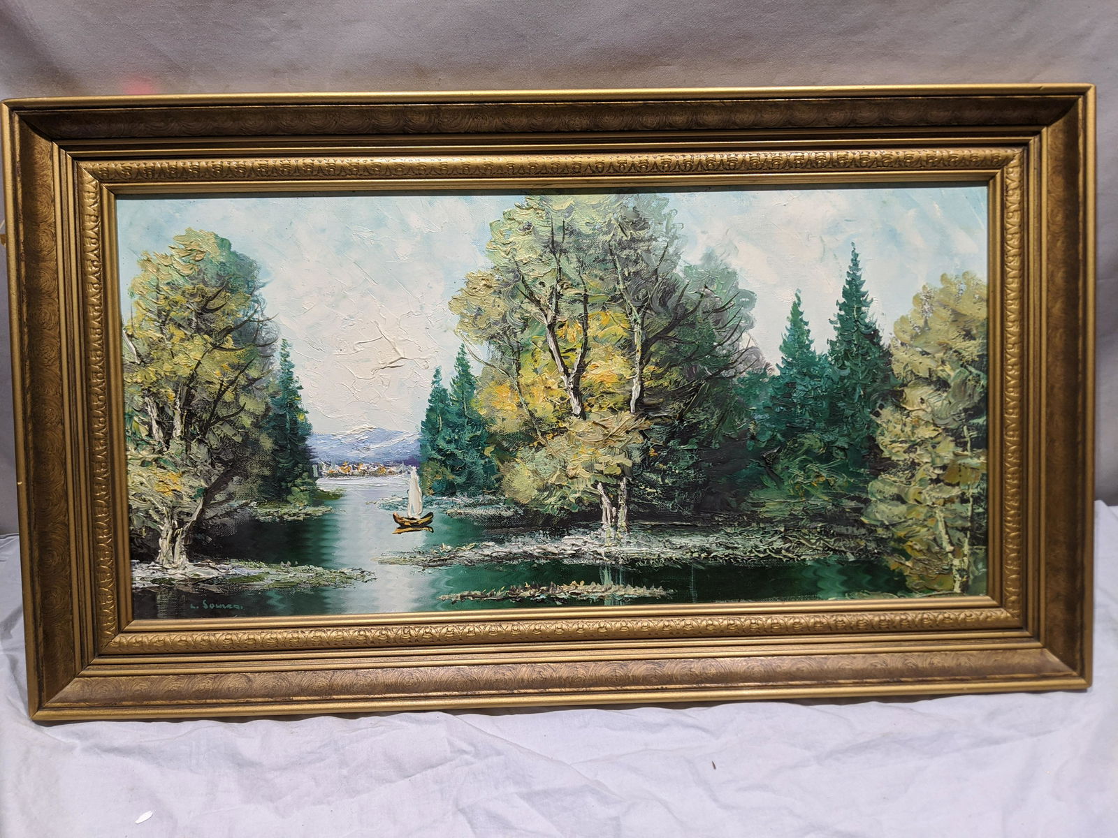Ludwig Sohler Impressionist Landscape Oil Painting (1 of 14)