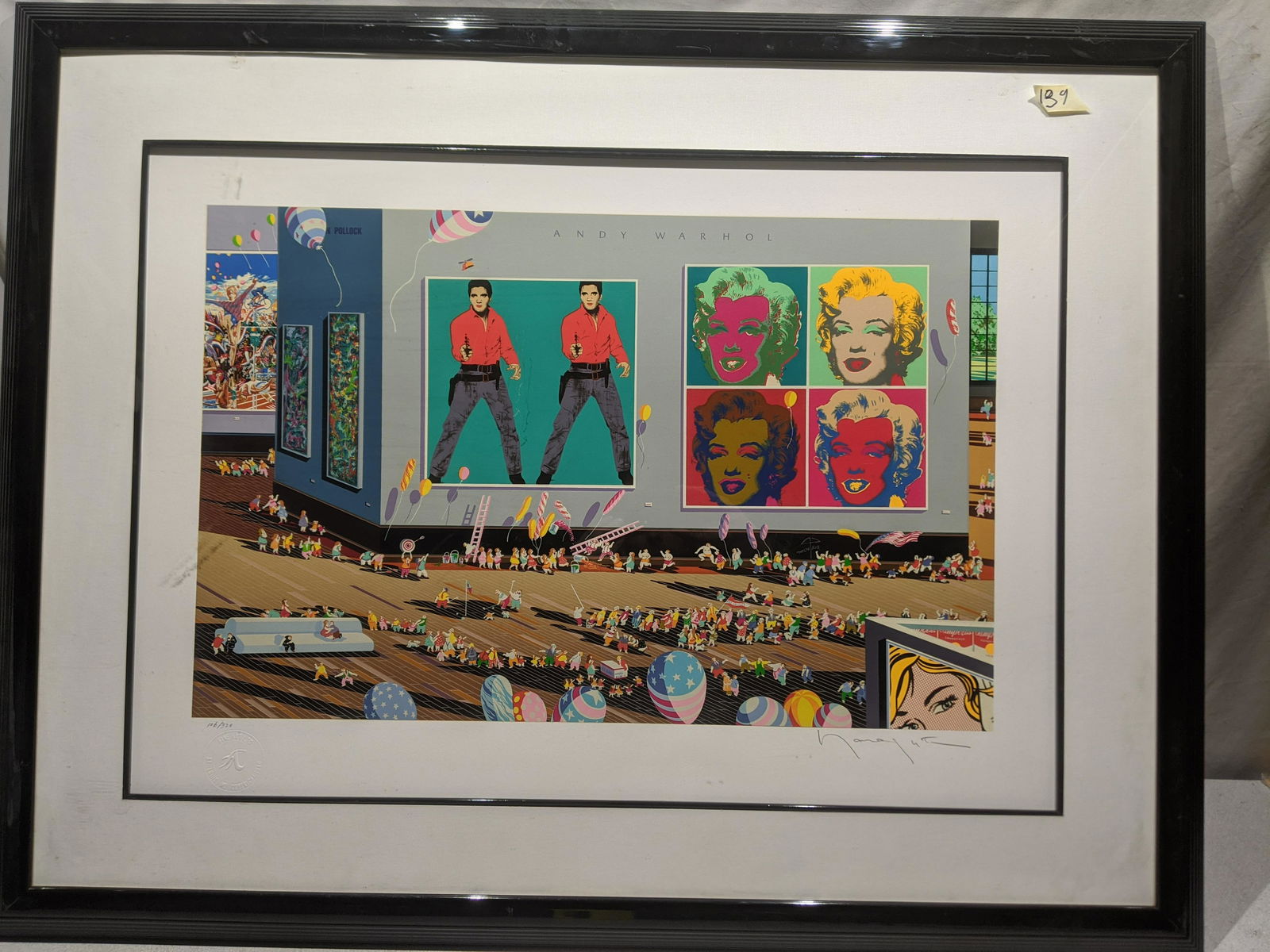 1988 Fine Arts LTD Elvis & Monroe Signed Lithograph (1 of 12)