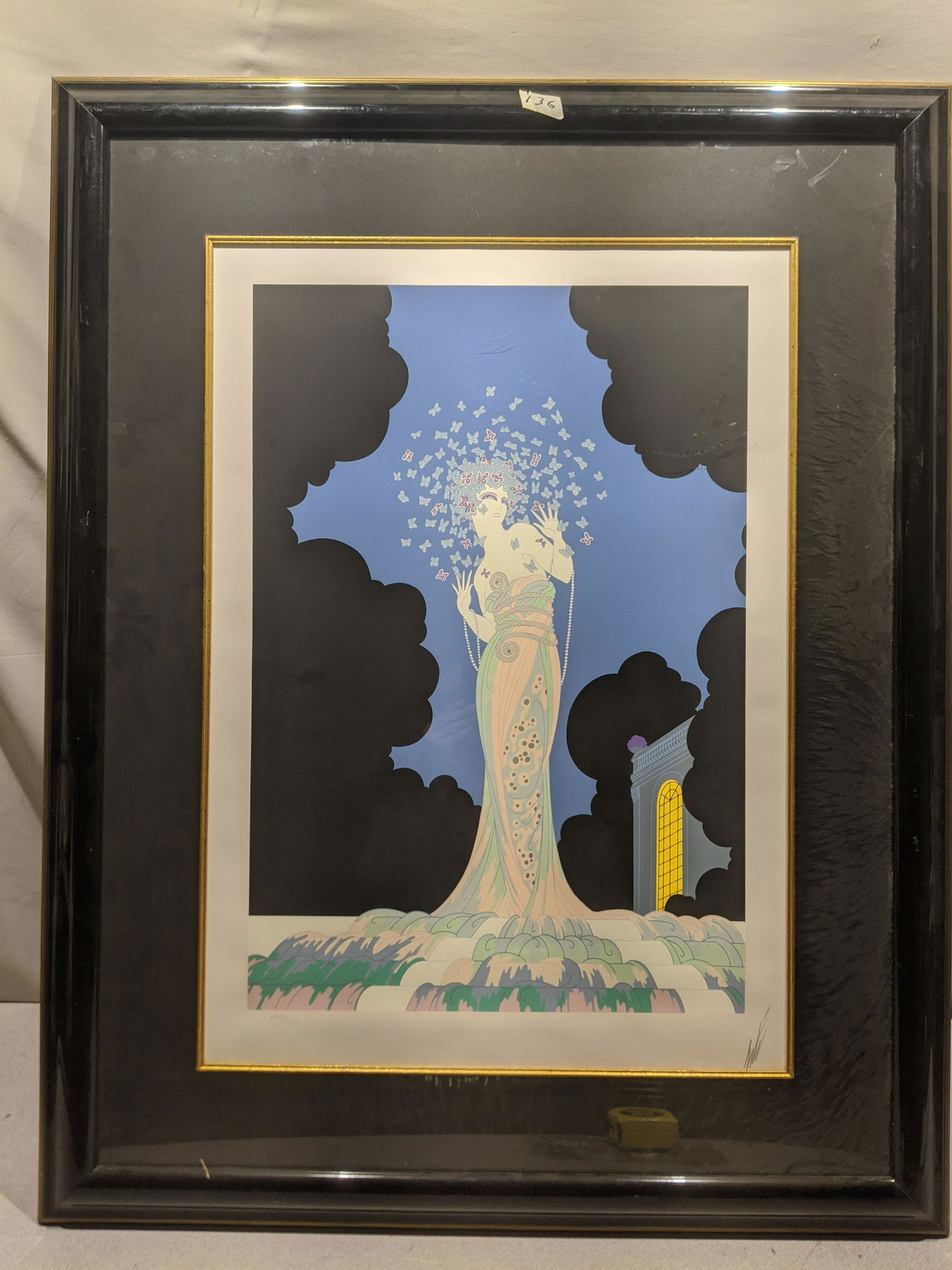 1982 Erte Fantasia Signed LXXXI/CXXV Serigraph (1 of 14)