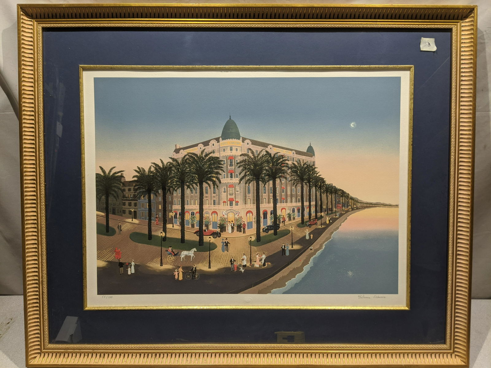 Fabienne Delacroix Hotel Carlton Ltd Ed Lithograph (1 of 11)