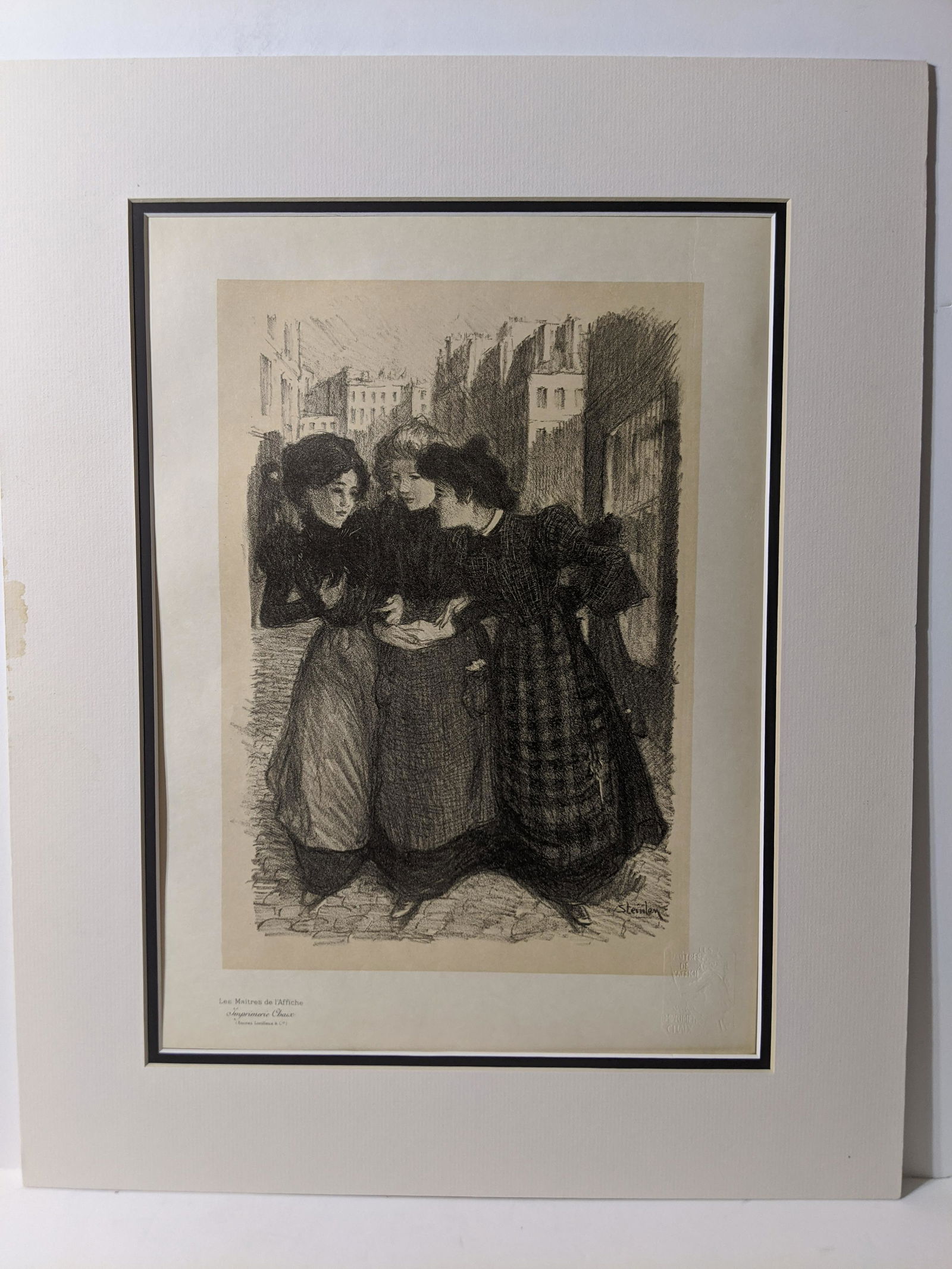 Les Maitres De L'Affiche T. A. Steinlen  Three Women (1 of 11)