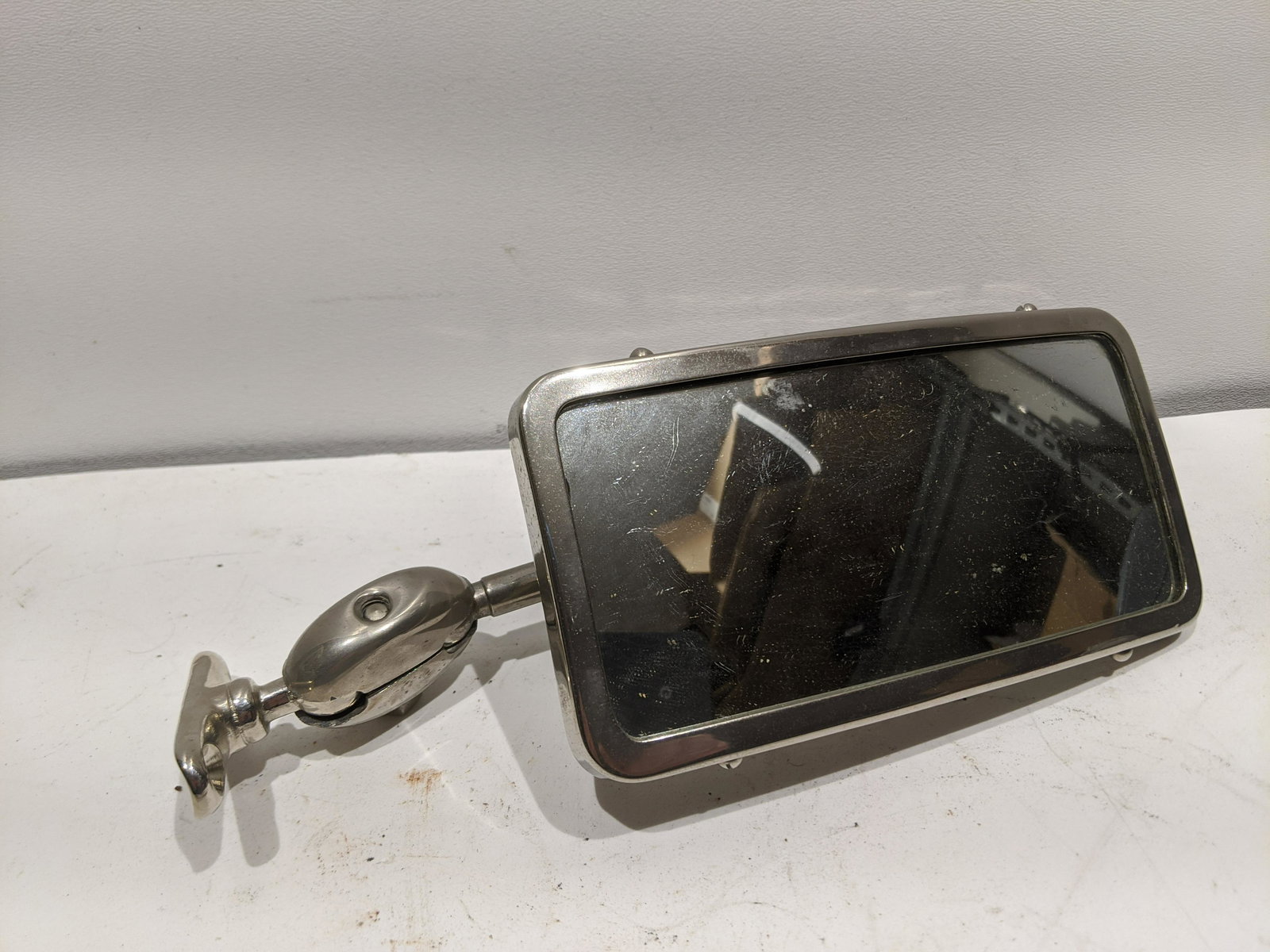 Antique Desmo B Ham Auto Car Side Mirror (1 of 5)