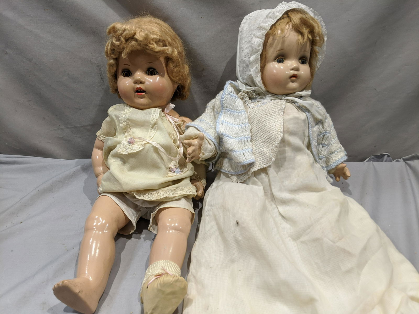 2 Composition Baby Dolls Madame Alexander & Unmarked (1 of 7)