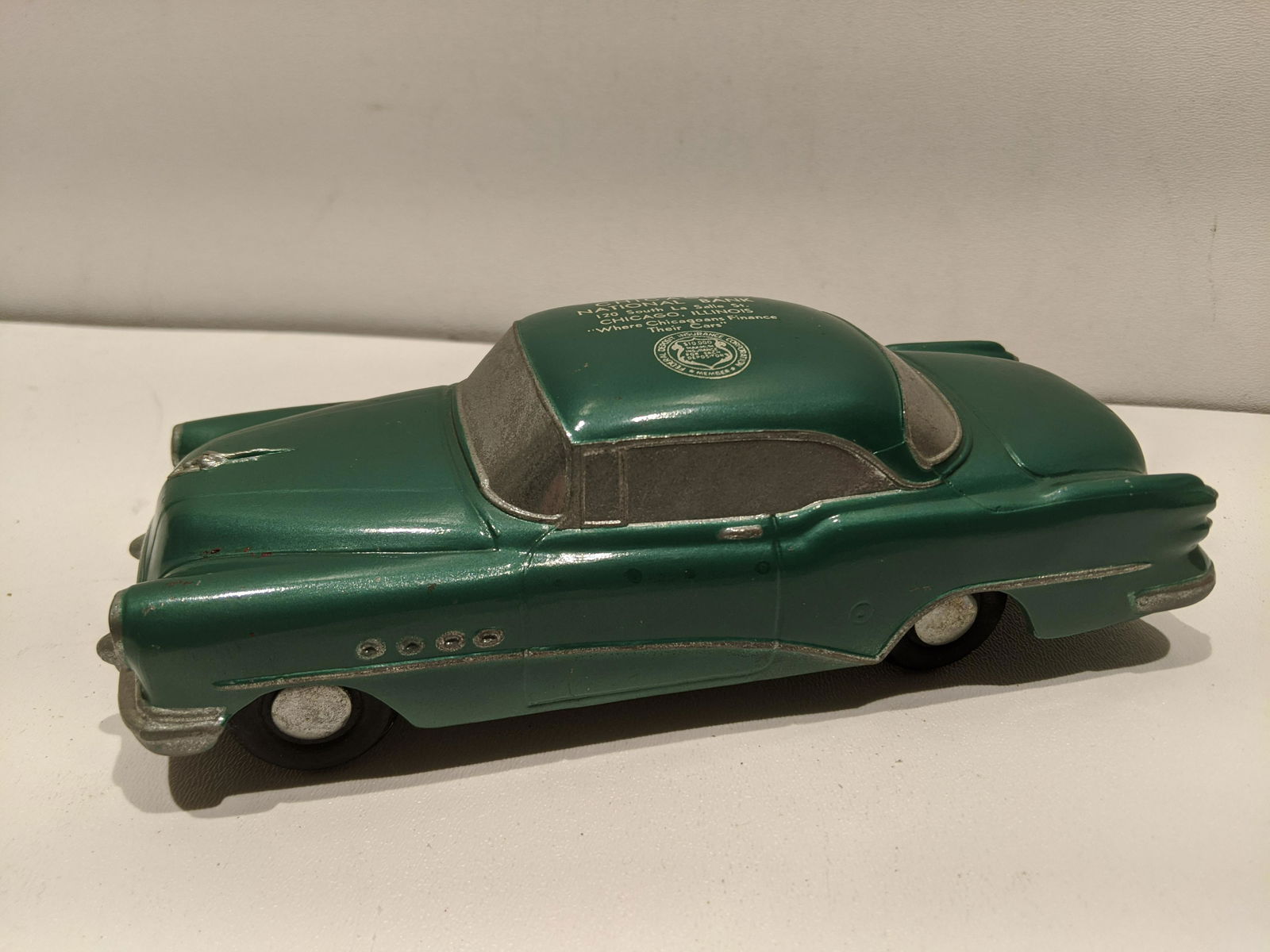 1950's Chicago National Bank Banthrico Sedan Car Bank (1 of 7)