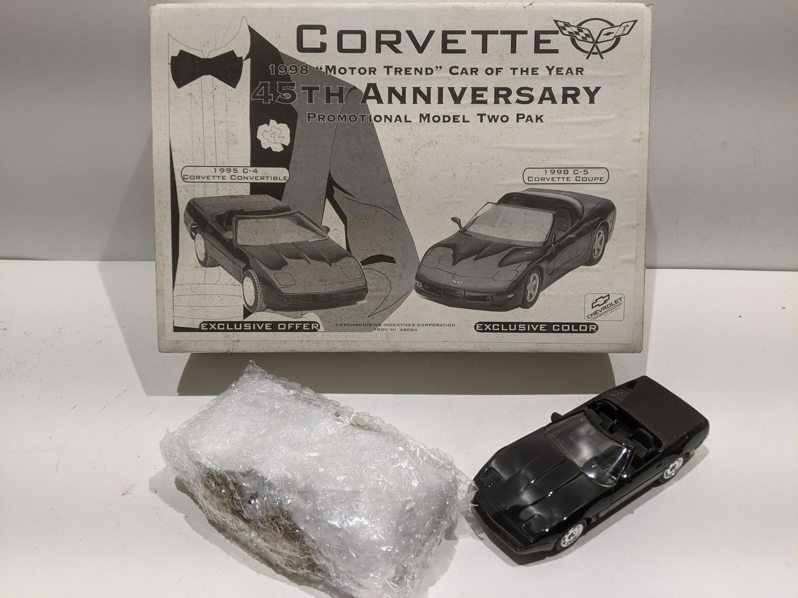 1998 Corvette 45th Anniversary Promotion Model Two Pak (1 of 6)
