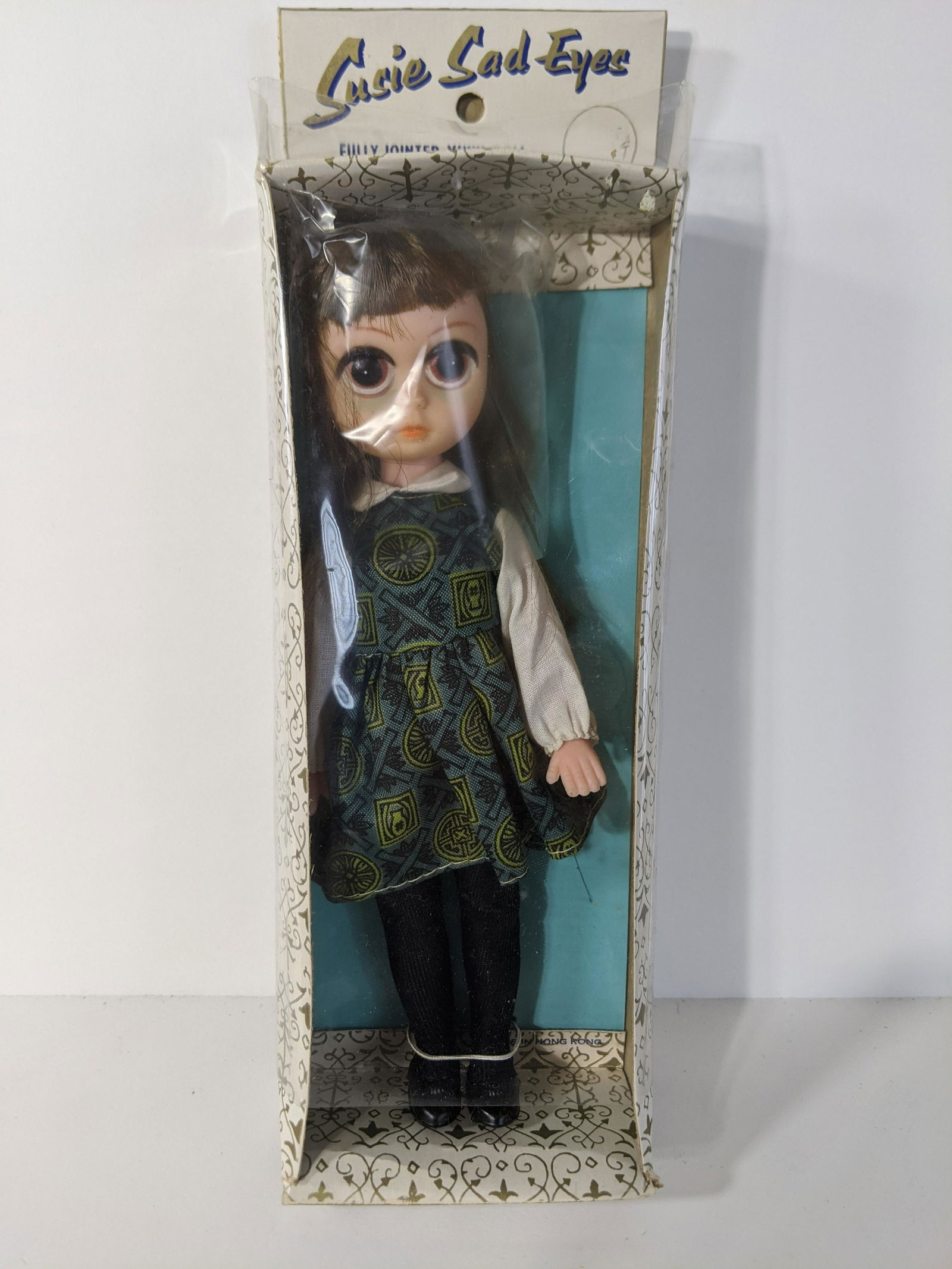 1950's Susie Sad Eyes Vinyl Doll in Box NOS (1 of 5)